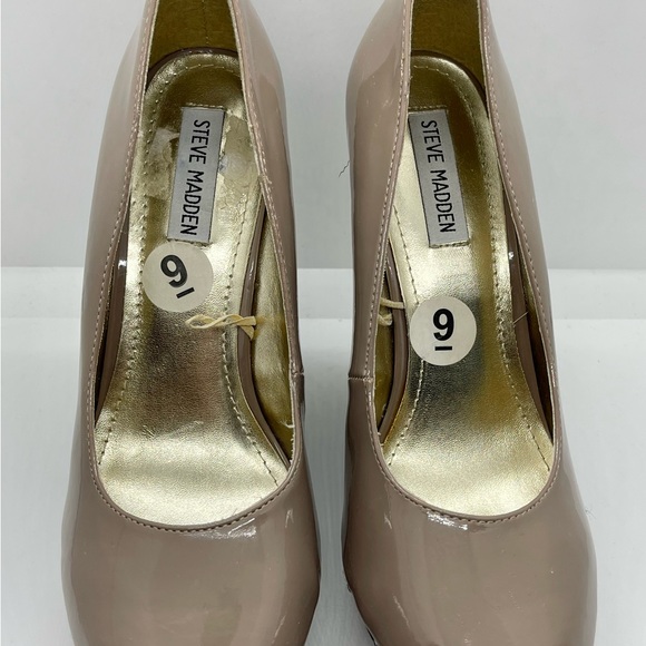 Steve Madden patent platform wedge 9 - Picture 3 of 4